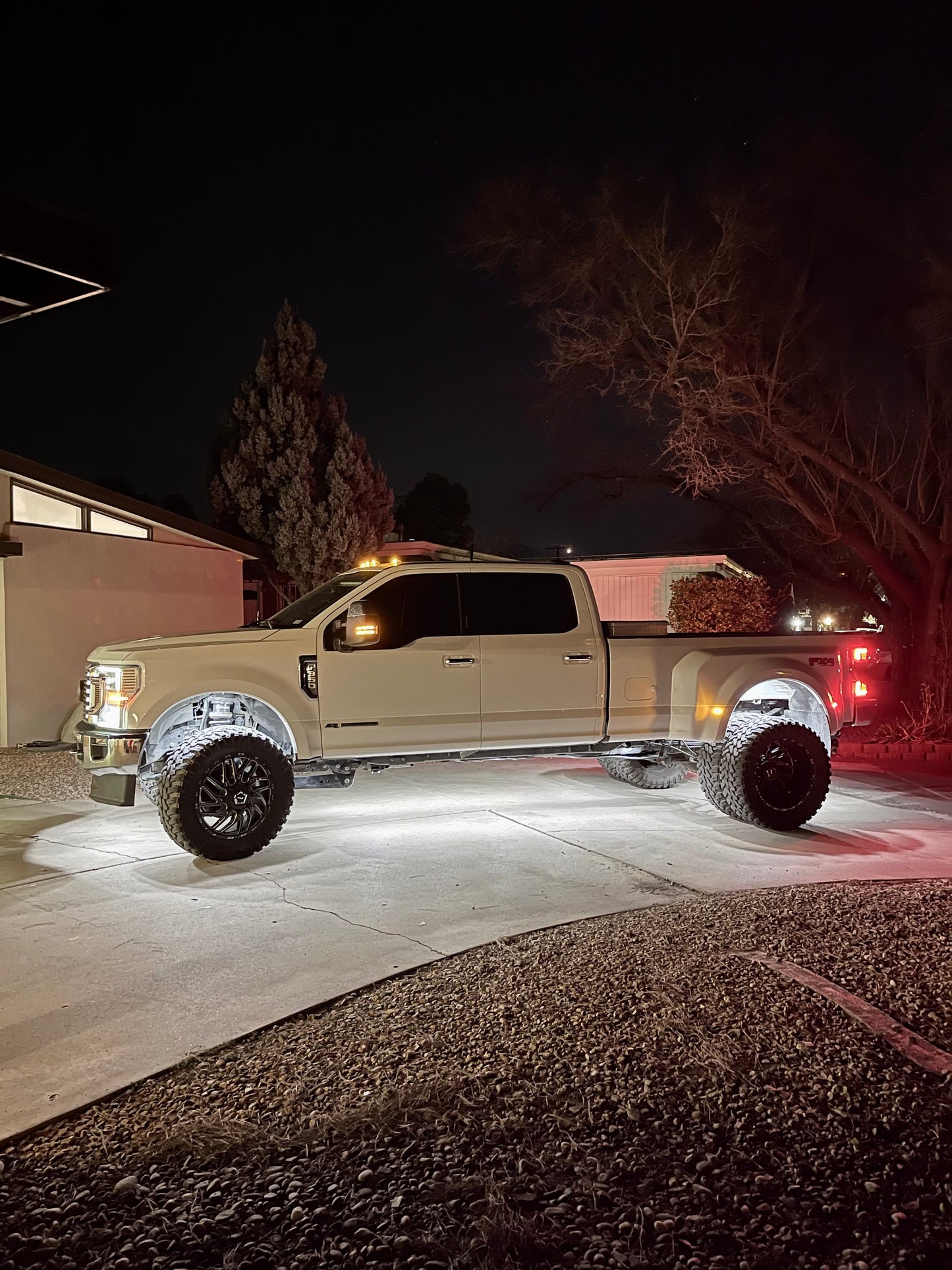 12 Piece White LED Rock Lights