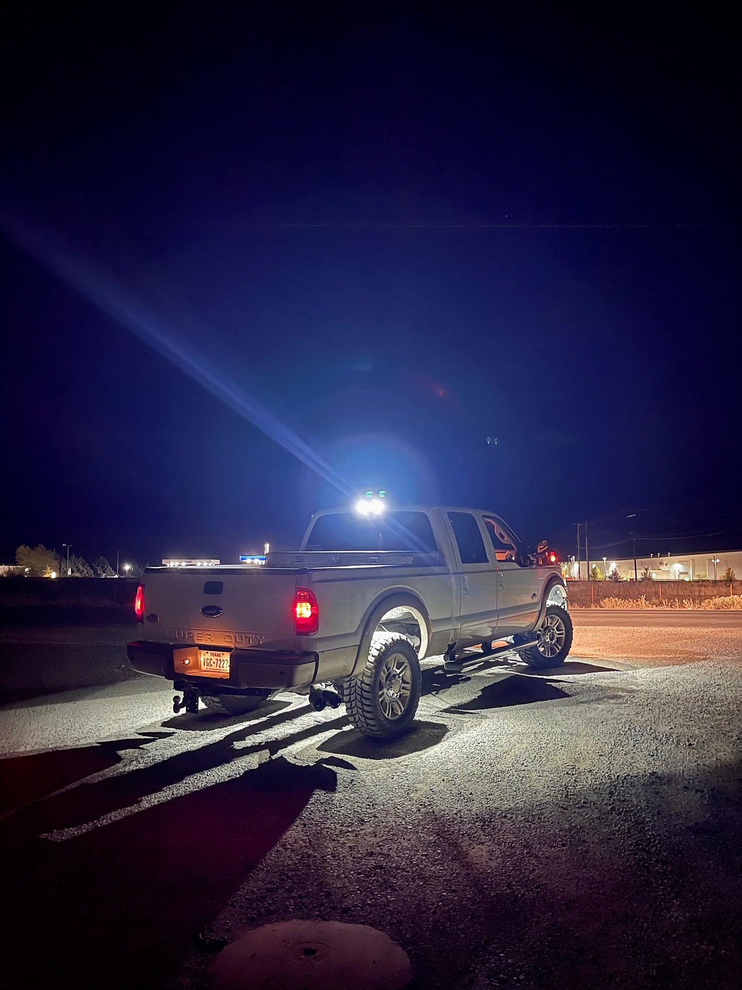 8 Piece White LED Rock Lights