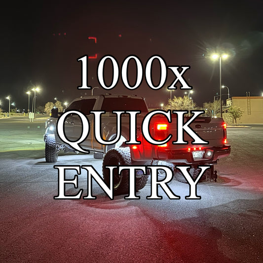 1000 quick entries